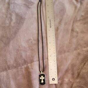 JCM dog Tag Pendent With Necklace